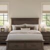 king size storage bed