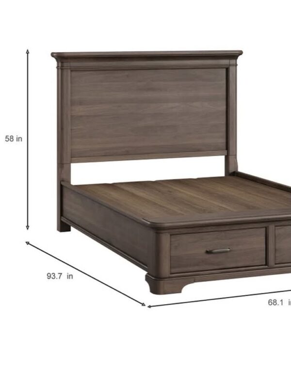 king size storage bed